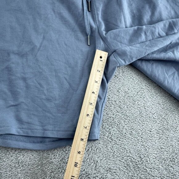 Mens Eddie Bauer Gray Drawstring Athletic Shorts L 60% Cotton 40% Polyester 5388 - Picture 6 of 9